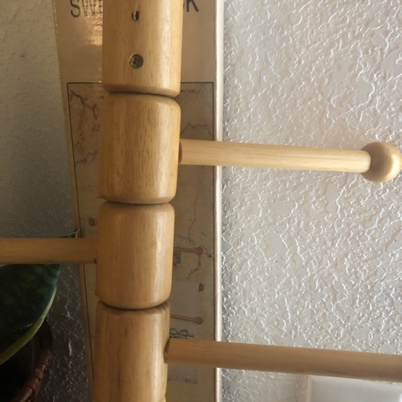 Unique Vintage Wooden Swivel Rack - Picture 7 of 13